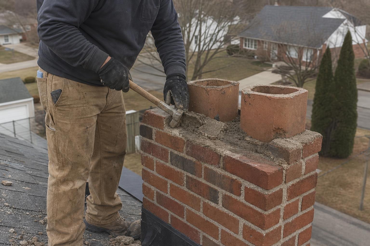 Chimney Cap Installation